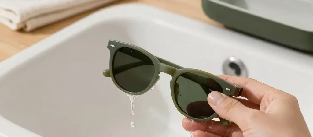 A Gentle Cleaning Routine for Sunglasses